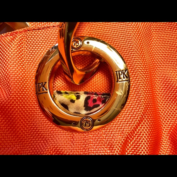 NWT, JPK Paris 75 Nylon Bucket Tote Purse - Picture 6 of 6